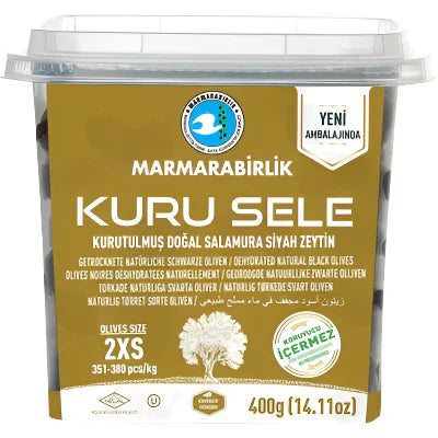 MARMARABIRLIK Masline Gemlik Calibrul 351 - 380 400 g - WALTI WALTI