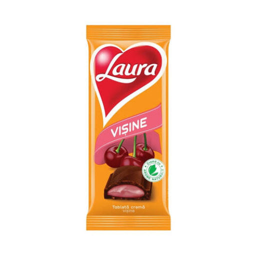 LAURA Ciocolata cu Lapte si Crema de Visine 4 x 95 g - WALTI WALTI