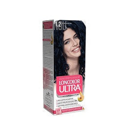 LONCOLOR ULTRA Vopsea de Par Nuanta 1.2 Negru Albastru 2 x 100 ml - WALTI WALTI