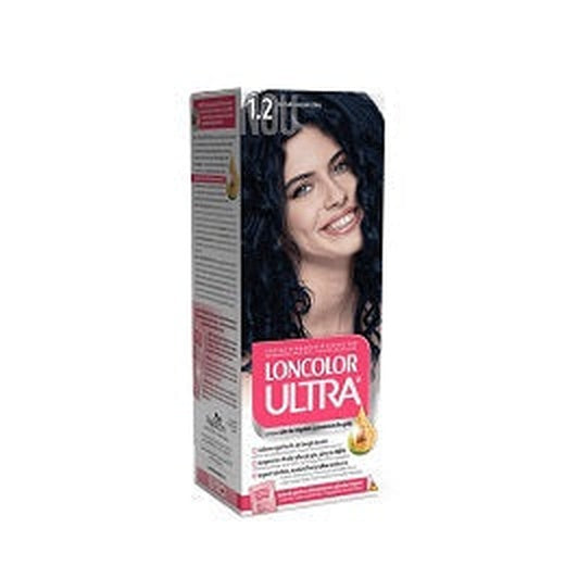 LONCOLOR ULTRA Vopsea de Par Nuanta 1.2 Negru Albastru 2 x 100 ml - WALTI WALTI