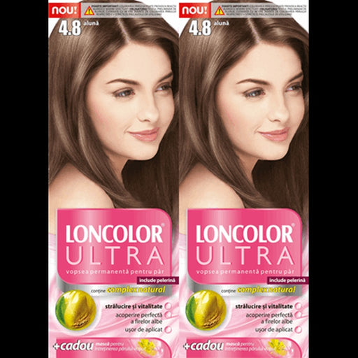 LONCOLOR ULTRA Vopsea de Par Nuanta 4.8 Aluna 2 x 100 ml - WALTI WALTI