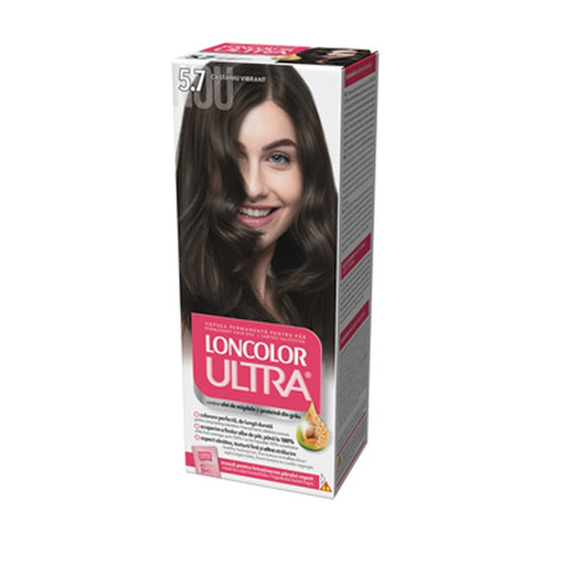 LONCOLOR Ultra Vopsea de Par Nuanta 5.70 Duo Rosu Pasional 2 x 100 ml - WALTI WALTI