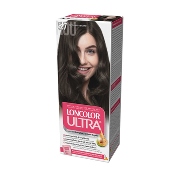 LONCOLOR Ultra Vopsea de Par Nuanta 5.70 Duo Rosu Pasional 2 x 100 ml - WALTI WALTI