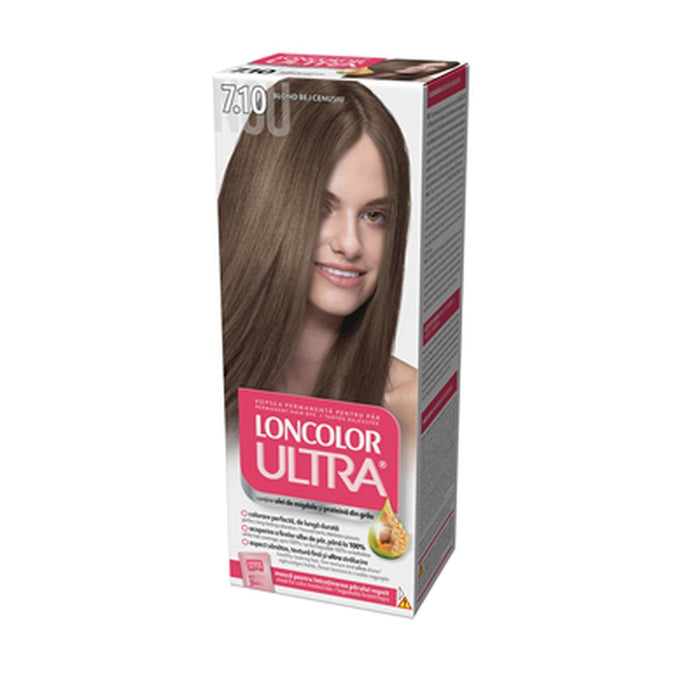LONCOLOR Ultra Vopsea de Par Nuanta 7.10 Duo Blond Bej Cenusiu 2 x 100 ml - WALTI WALTI