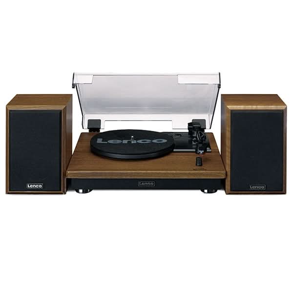 Pick-up LENCO LS-100WD, Bluetooth, boxe pasive, maro WALTI