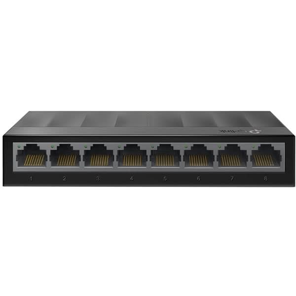 Switch TP-LINK LS1008G, 8 porturi Gigabit, negru WALTI