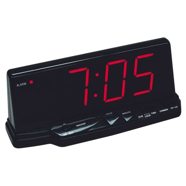 Ceas desteptator HOME LTC 02, negru WALTI