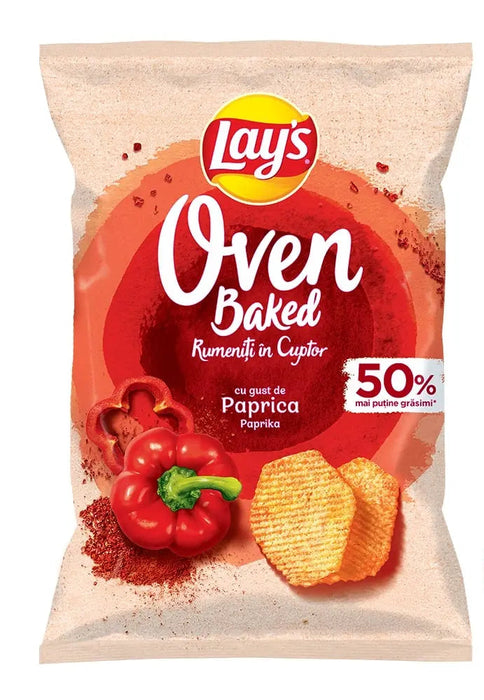 Lay's Oven Baked Chips Paprika 105 g - WALTI WALTI