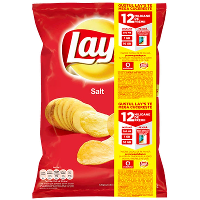 Lay's Chips Sare 125 g - WALTI WALTI