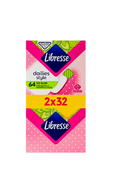 Libresse So Slim 64 Absorbante Zilnice - WALTI WALTI