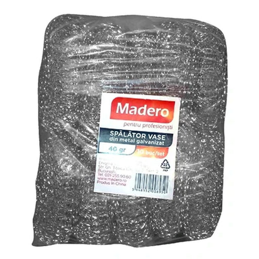 MADERO Spalatoare din Metal Galvanizat 10 bucati - WALTI WALTI