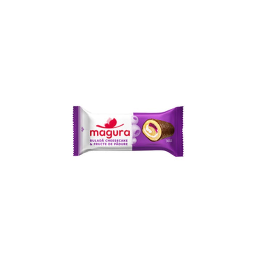 MAGURA Rulada Cheesecake si Fructe de Padure 35 g - WALTI WALTI