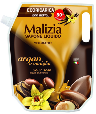 MALIZIA Rezerva Sapun Lichid cu Ulei de Argan 1 L - WALTI WALTI