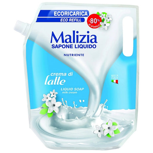 MALIZIA Rezerva Sapun Lichid Crema de Lapte 1 L - WALTI WALTI