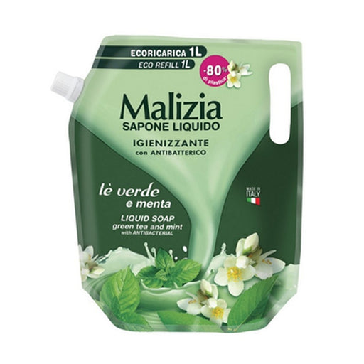 MALIZIA Rezerva Sapun Lichid cu Ceai Verde 1 L - WALTI WALTI
