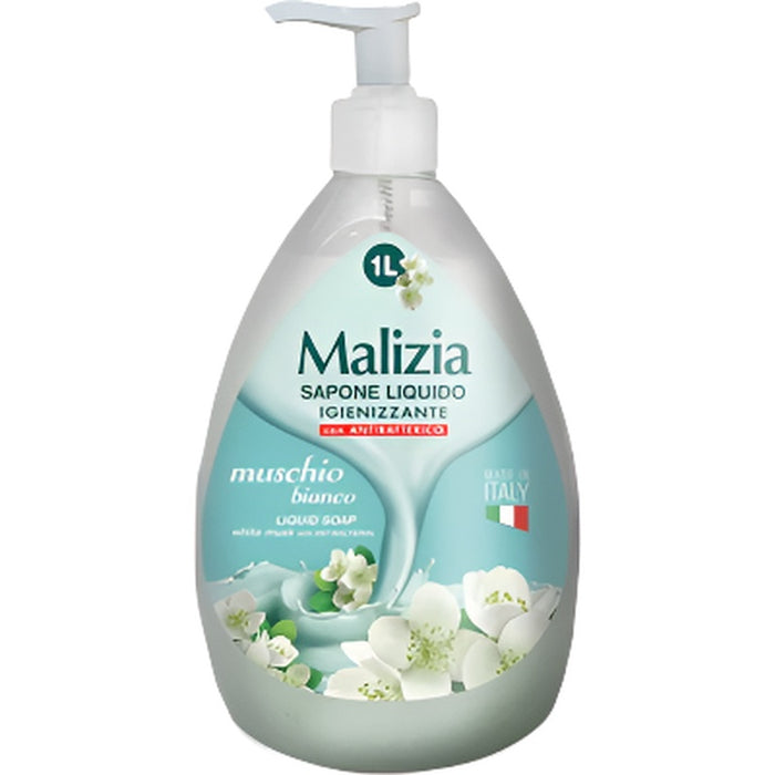 MALIZIA Sapun Lichid cu Parfum de Mosc Alb 1 L - WALTI WALTI