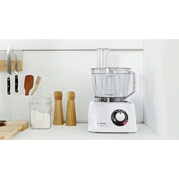 Robot de bucatarie BOSCH MultiTalent 8 MC812W620, vas 3.9l, blender 1.5l, 1100W, alb-gri WALTI