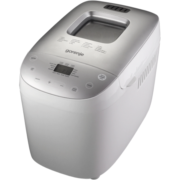 Masina de copt paine GORENJE BM1600WG, 1.6kg, 16 programe, 850W, alb-argintiu WALTI