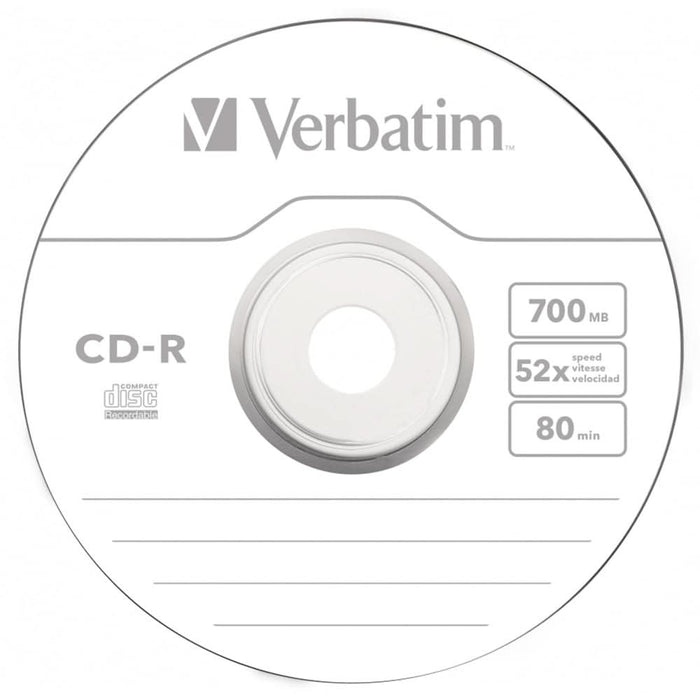 CD-R VERBATIM 43432, 52x, 700MB, 25buc WALTI