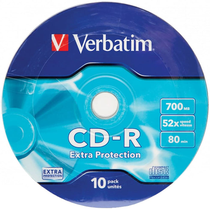 CD-R VERBATIM 43725, 52x, 700MB, 10buc WALTI