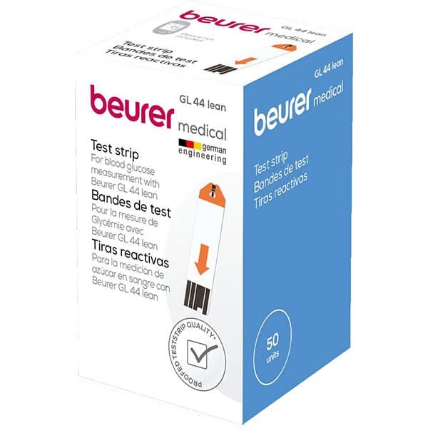 Set teste pentru glucometru BEURER TESTE GL44, 50buc WALTI