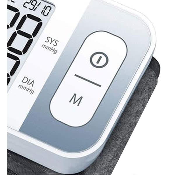 Tensiometru digital de incheietura BEURER BC28, 2 utilizatori x 60 memorii, alb WALTI