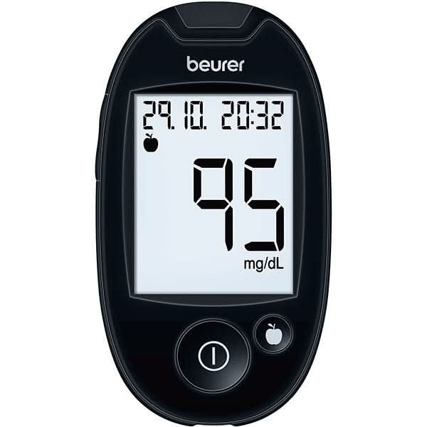 Glucometru BEURER GL44 LEAN, 10 ace, 480 memorii, negru WALTI