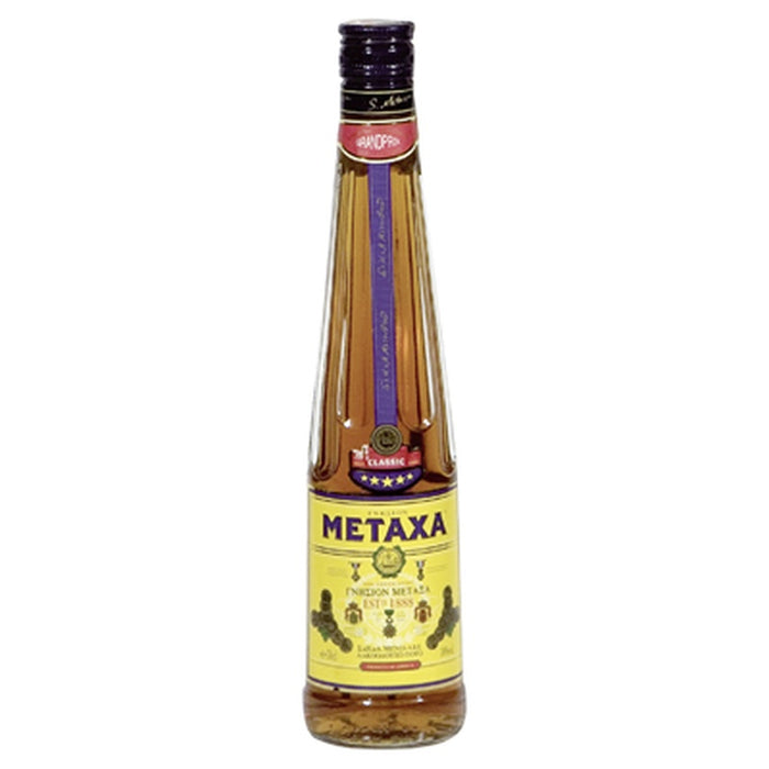 METAXA 5* Brandy 40% SGR 0,5 L - WALTI WALTI