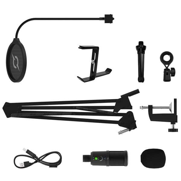 Microfon gaming AQIRYS Voyager, negru WALTI