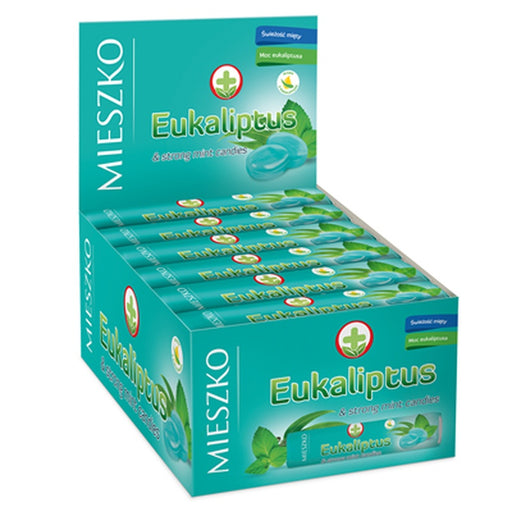 MIESZKO Dropsuri Eucalipt Tub 32 g - WALTI WALTI