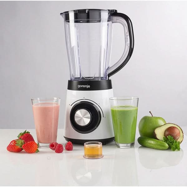 Blender GORENJE B501LBW, 1.5l, 500W, 2 trepte viteza, alb-negru WALTI
