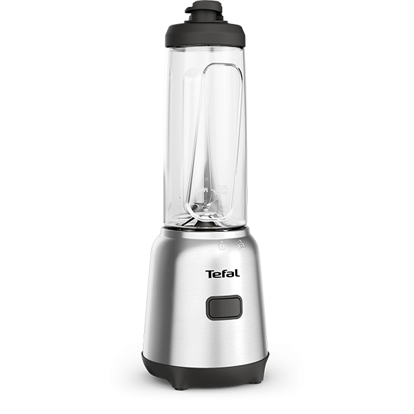 Blender TEFAL Mix&Move BL15FD30, 0.6l, 300W, 1 treapta viteza, argintiu-negru WALTI