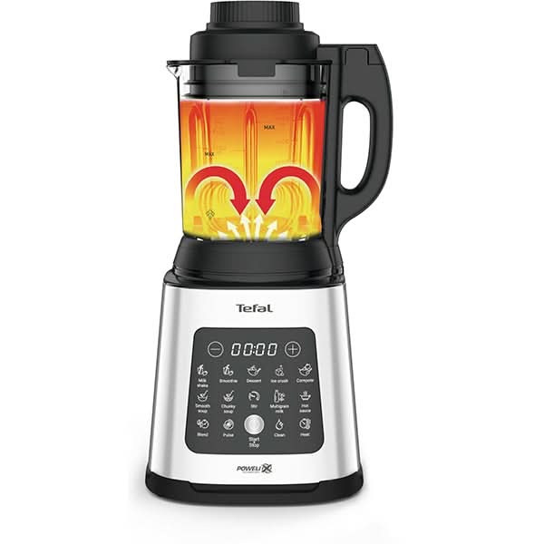 Blender TEFAL PerfectMix Cook BL83SD30, 2l, 1400W, viteza variabila, argintiu-negru WALTI