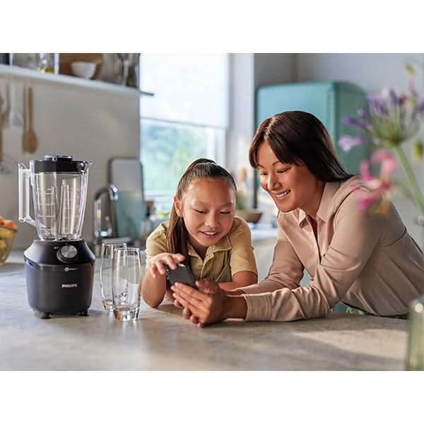 Blender PHILIPS Seria 3000 HR2191/01, 2l, 600W, 2 trepte viteza, negru WALTI
