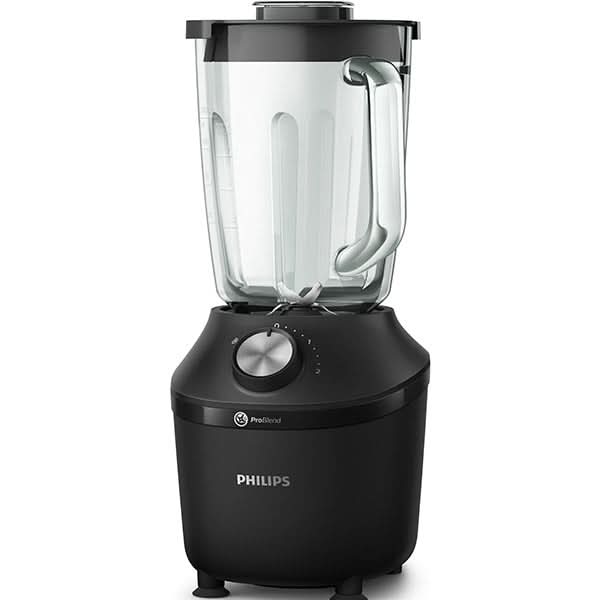 Blender PHILIPS Seria 3000 HR2291/01, 2l, 600W, 2 trepte viteza, negru WALTI