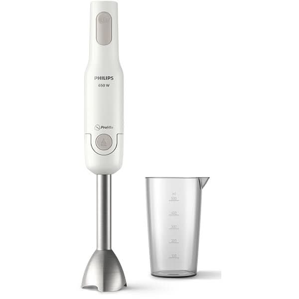 Mixer vertical PHILIPS Daily Collection HR2534/00, 0.5l, 650W, 1 treapta viteza, alb-gri WALTI