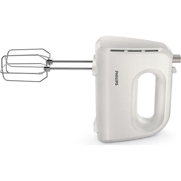 Mixer de mana PHILIPS HR3705/00 Daily Collection, 300W, 5 trepte viteza, alb WALTI
