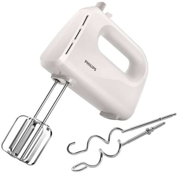 Mixer de mana PHILIPS HR3705/00 Daily Collection, 300W, 5 trepte viteza, alb WALTI