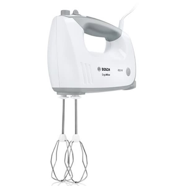Mixer cu bol BOSCH ErgoMixx MFQ36460, 1l; 450W, 5 trepte viteza, alb-gri WALTI