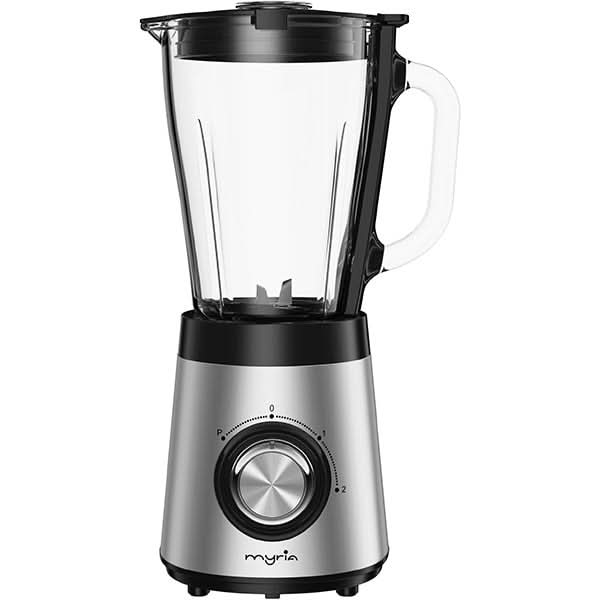 Blender MYRIA MY4432, 1.5l, 500W, 2 trepte viteza, argintiu-negru WALTI
