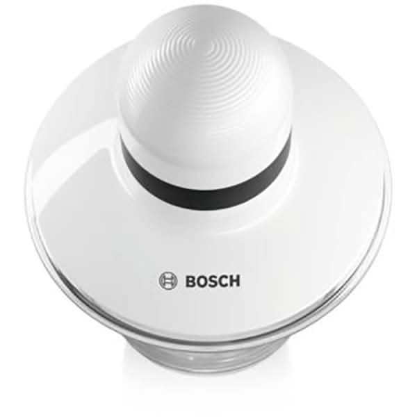 Mini tocator BOSCH MMR08A1, 0.8l, 400W, 1 treapta viteza, alb-negru WALTI