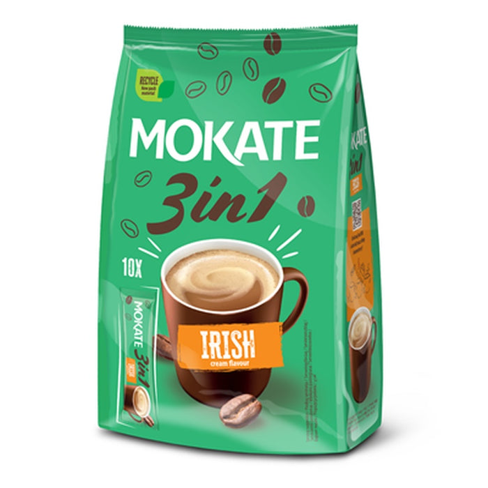 MOKATE Bautura Instant Irish Cream 3in1 10 x 17 g - WALTI WALTI