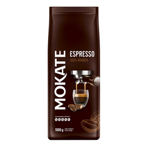 MOKATE Espresso Cafea Boabe 1 Kg - WALTI WALTI