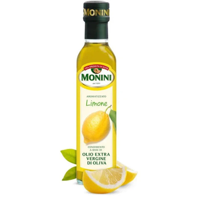 MONINI Condiment cu Ulei Extravirgin Aromatizat Lamaie 250 ml - WALTI WALTI