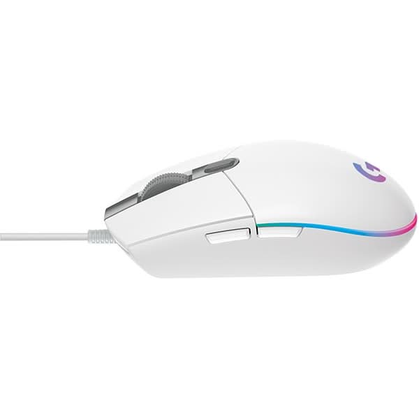 Mouse Gaming LOGITECH G102 LIGHTSYNC, 8000 dpi, alb WALTI