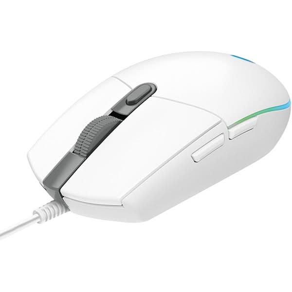 Mouse Gaming LOGITECH G102 LIGHTSYNC, 8000 dpi, alb WALTI