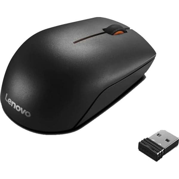 Mouse Wireless LENOVO 300, 1000 dpi, negru WALTI