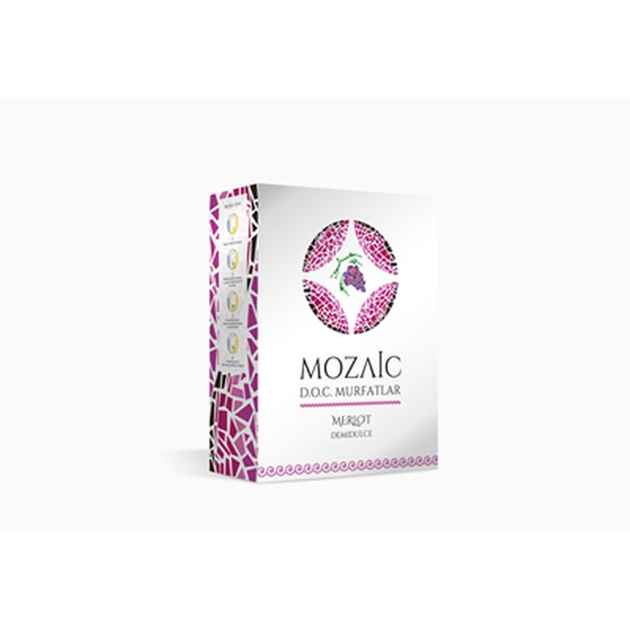 MOZAIC Merlot Vin Rosu 3 L - WALTI WALTI