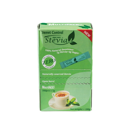 MULTIPACK Stevia Sticks 100 x 1 g - WALTI WALTI