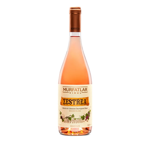 MURFATLAR ZESTREA Merlot si Cabernet Sauvignon Vin Rose Demidulce SGR 0,75 L - WALTI WALTI